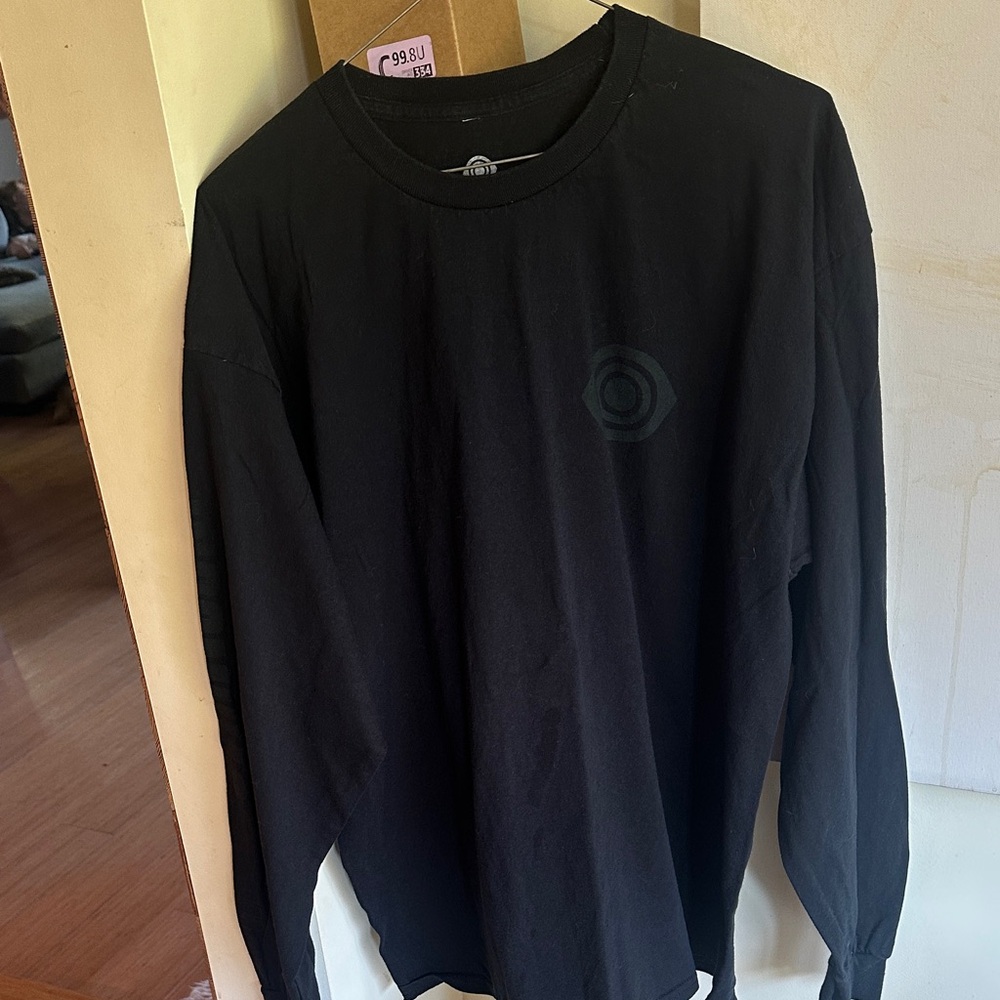 Insomniac Long Sleeve Men's T Shirt Black